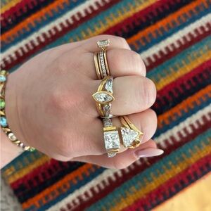 Vintage New Old Stock Ring Bundle